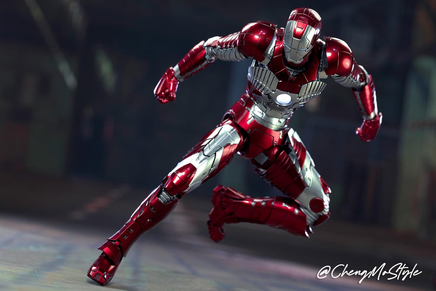 Pedido Figura DLX Iron Man Mark 5 - Avengers: The Infinity Saga marca Threezero 3Z0254 escala pequeña 1/12