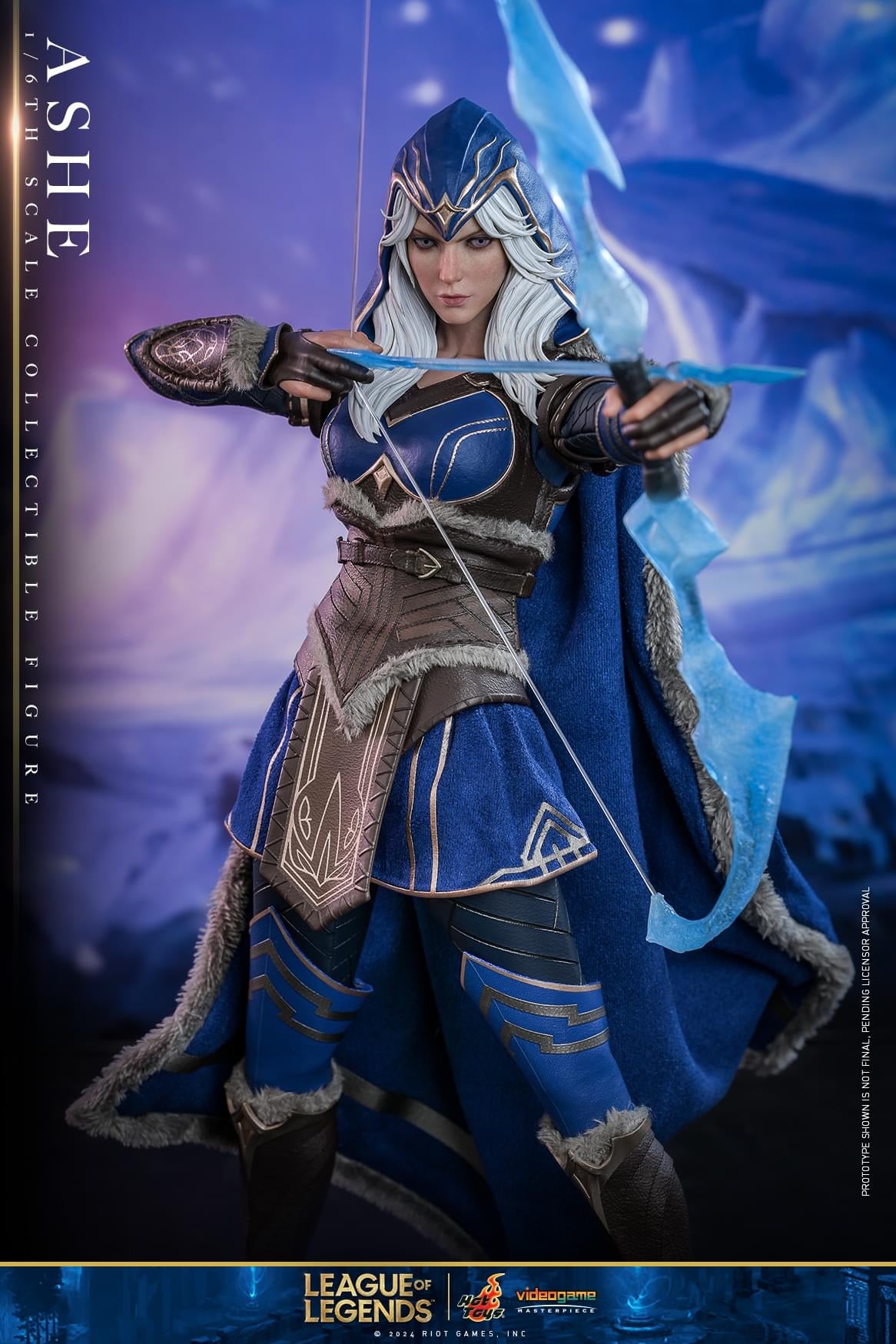 Preventa Figura Ashe - League of Legends marca Hot Toys VGM60 escala 1/6