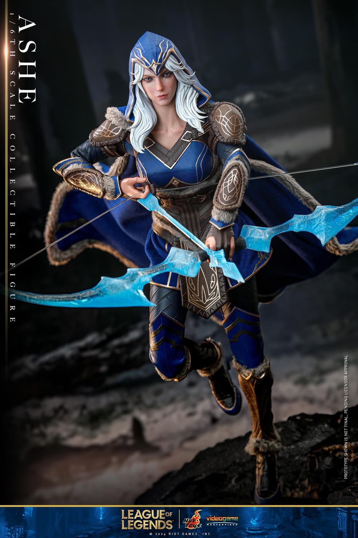 Preventa Figura Ashe - League of Legends marca Hot Toys VGM60 escala 1/6