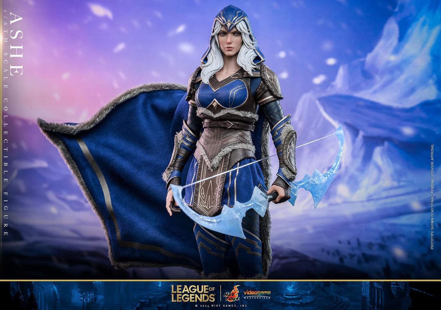 Preventa Figura Ashe - League of Legends marca Hot Toys VGM60 escala 1/6