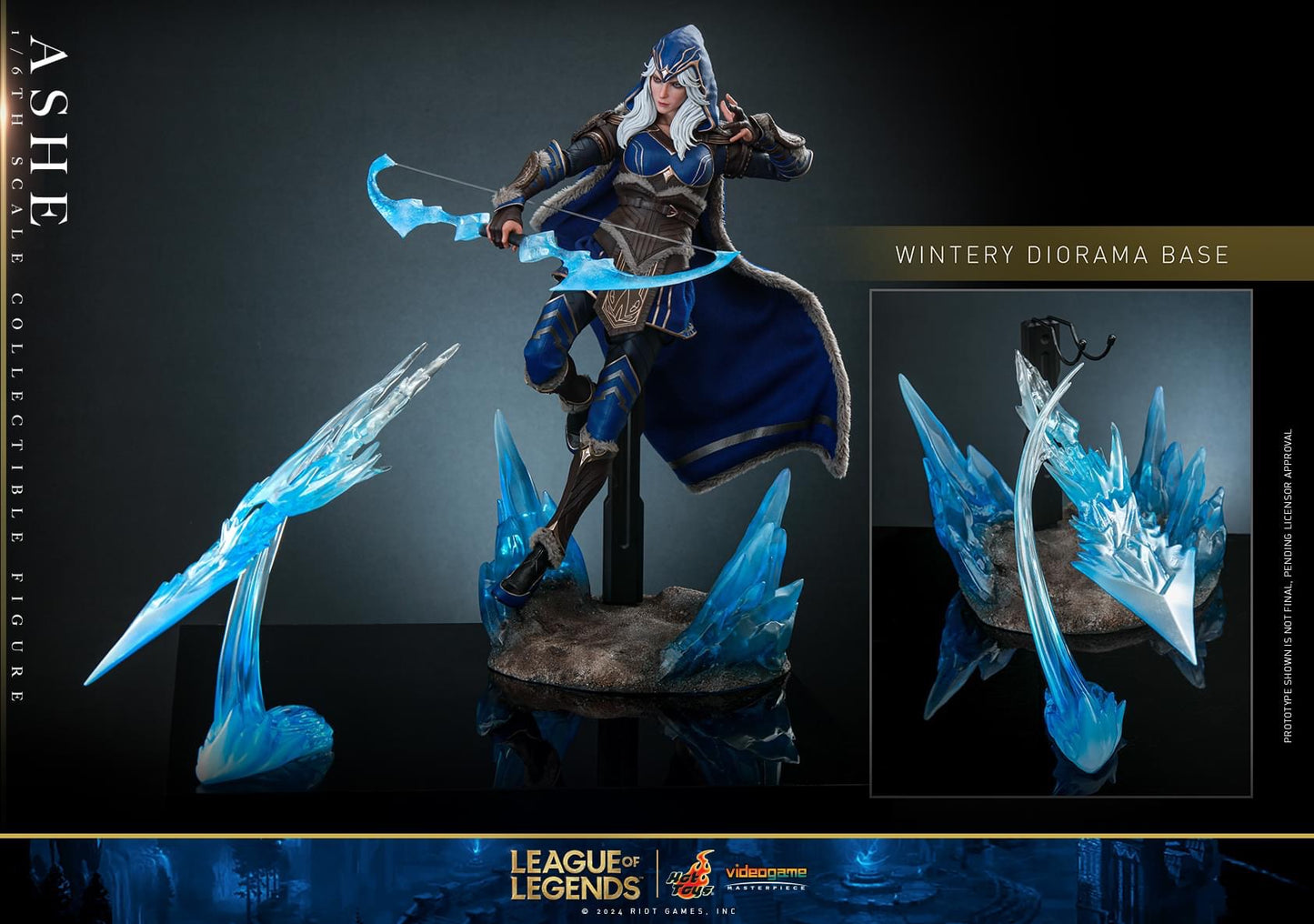 Preventa Figura Ashe - League of Legends marca Hot Toys VGM60 escala 1/6