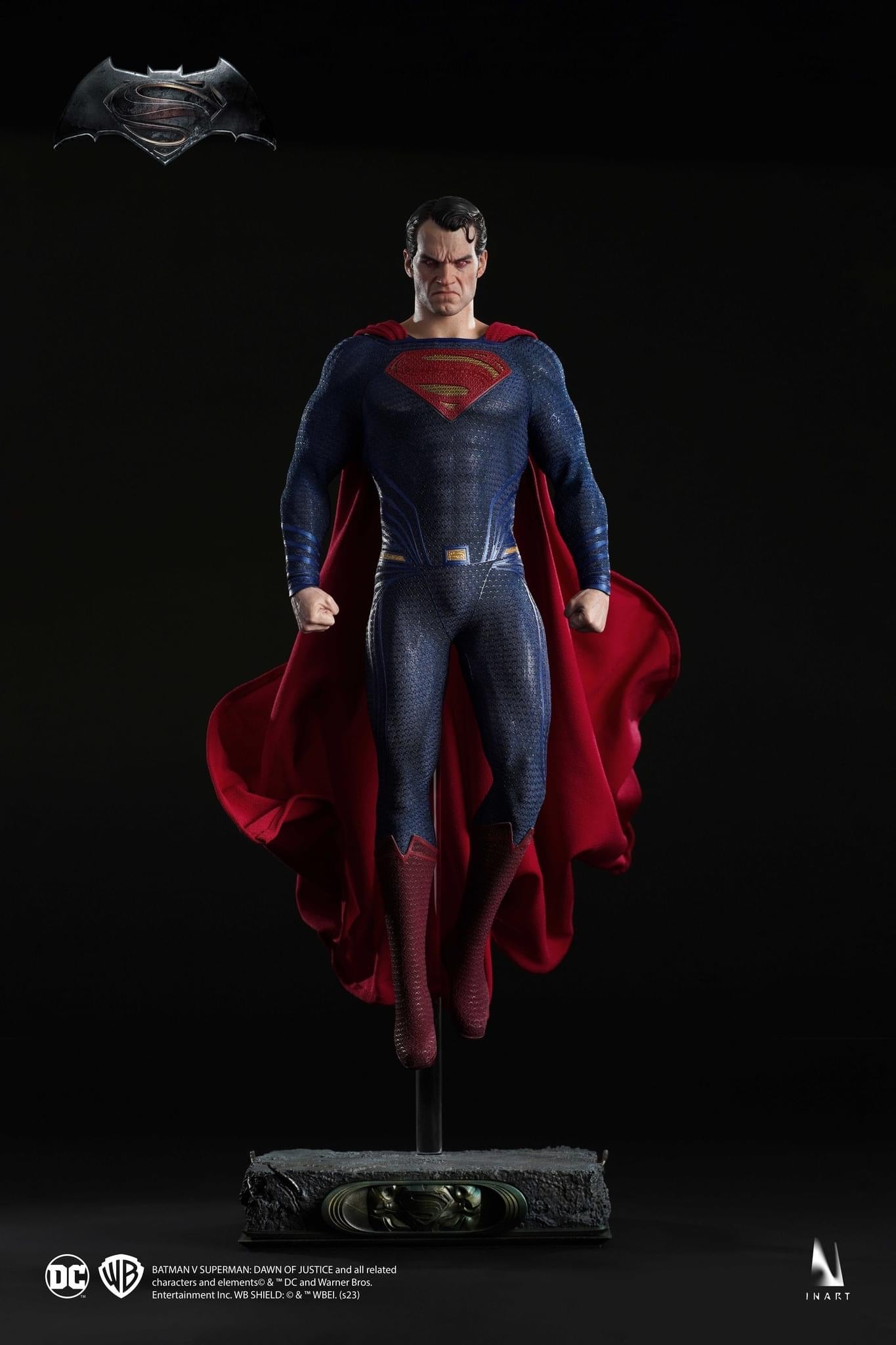 Preventa Figura Superman - Batman v Superman: Dawn of Justice marca Inart Queen Studios AG007 escala 1/6