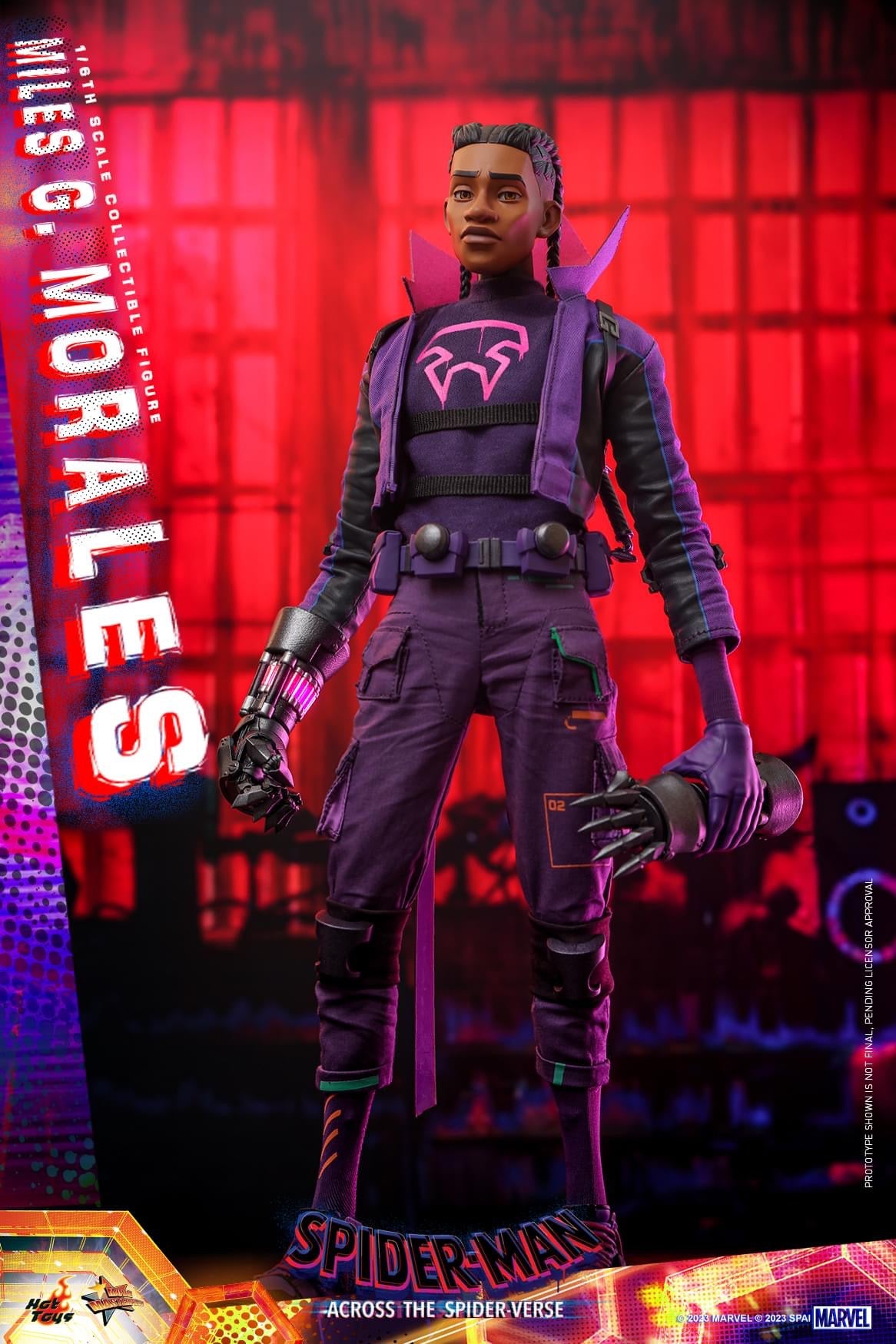 Preventa Figura MILES G. MORALES - Spider-Man: Across the Spider-Verse marca Hot Toys MMS725 escala 1/6