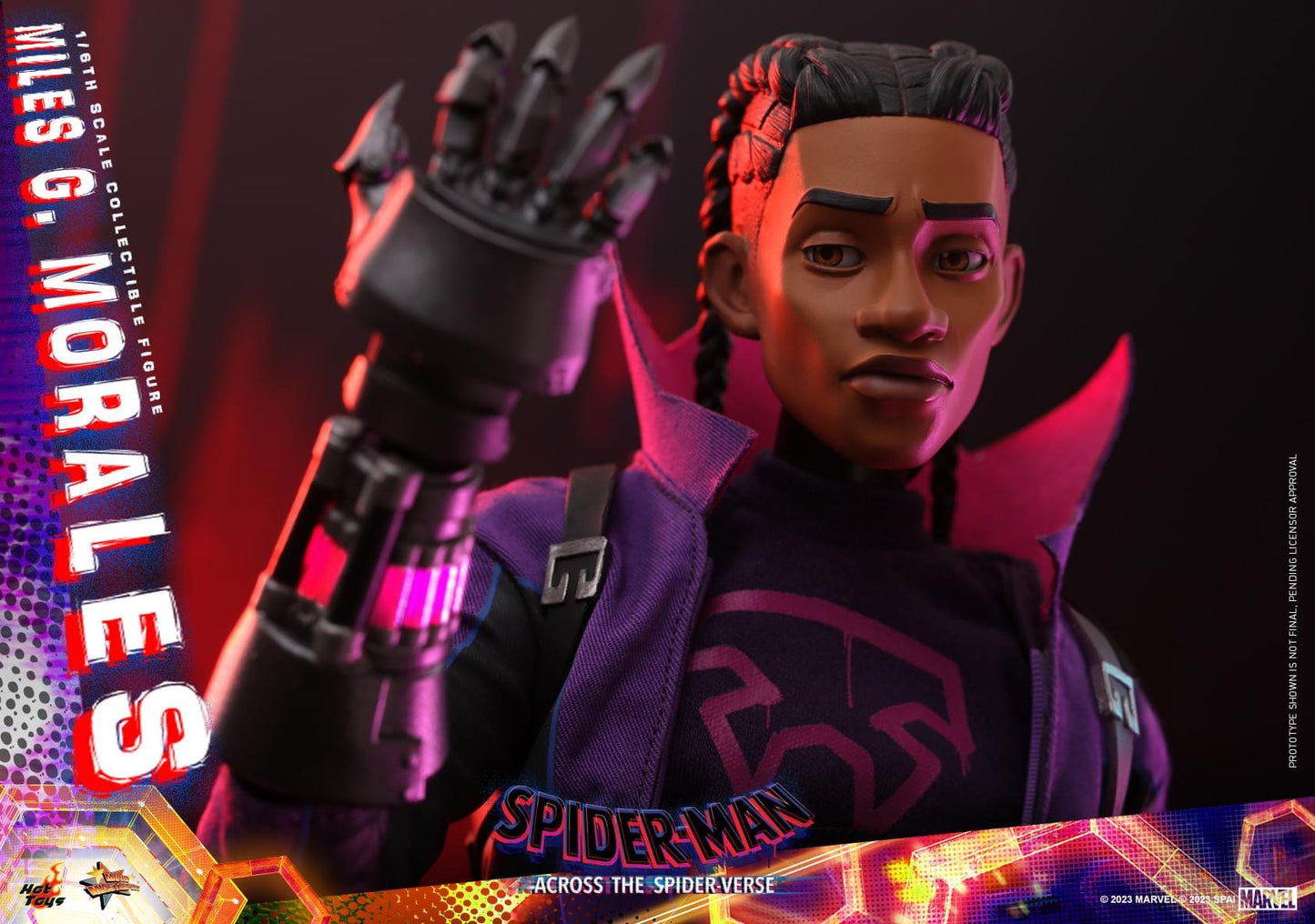 Preventa Figura MILES G. MORALES - Spider-Man: Across the Spider-Verse marca Hot Toys MMS725 escala 1/6