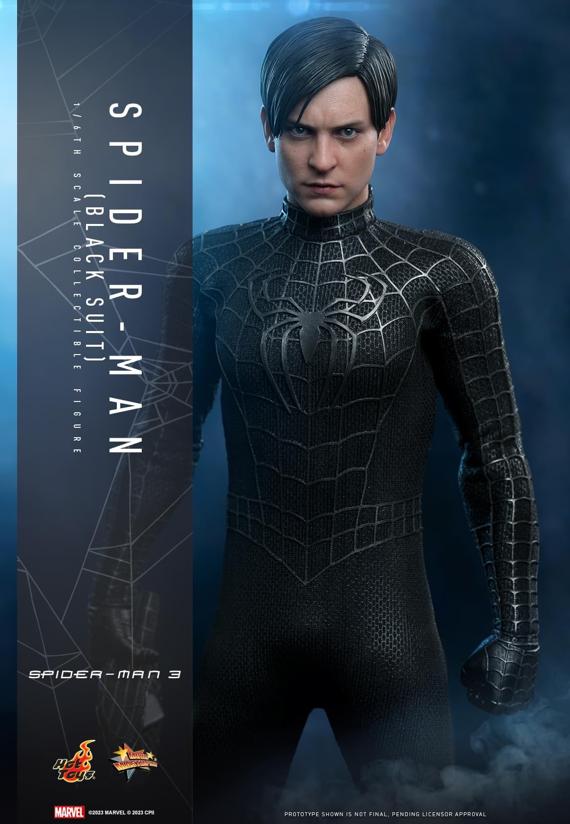 Preventa Figura SPIDER-MAN (Black Suit) - Spider-Man 3 marca Hot Toys MMS727 escala 1/6