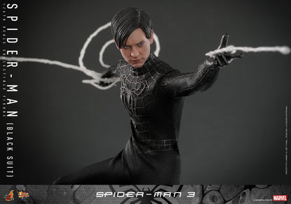 Preventa Figura SPIDER-MAN (Black Suit) - Spider-Man 3 marca Hot Toys MMS727 escala 1/6