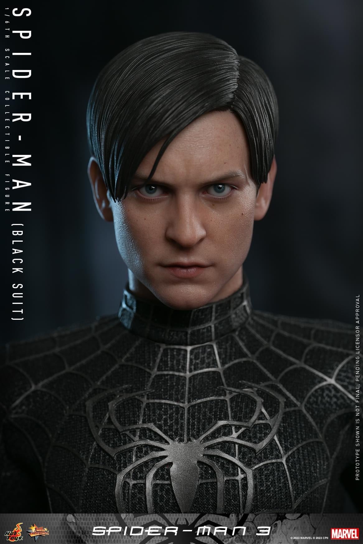 Preventa Figura SPIDER-MAN (Black Suit) - Spider-Man 3 marca Hot Toys MMS727 escala 1/6