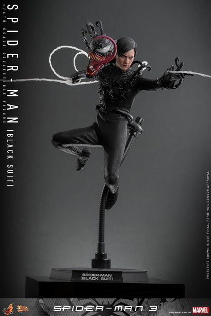 Preventa Figura SPIDER-MAN (Black Suit) - Spider-Man 3 marca Hot Toys MMS727 escala 1/6