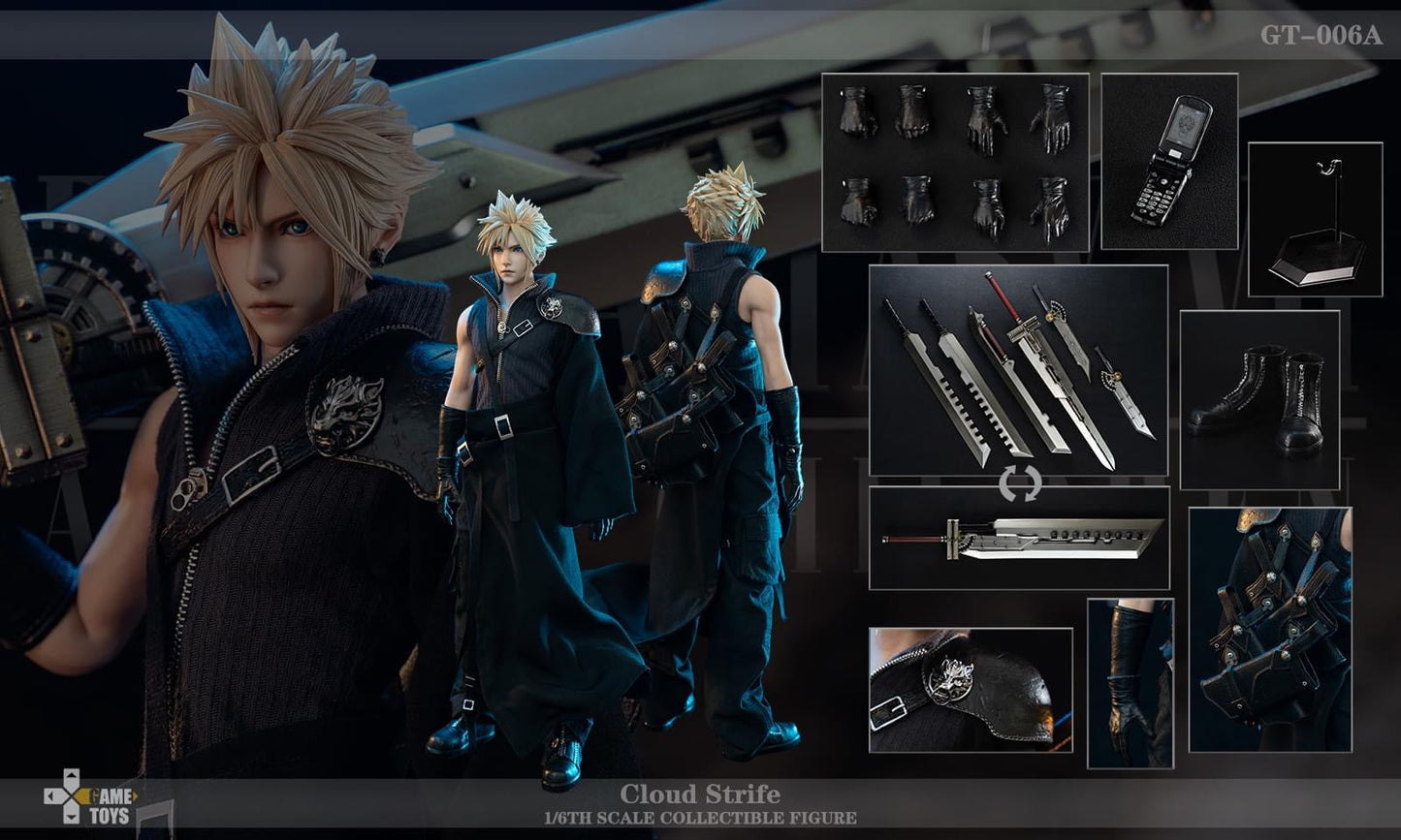 Pedido Figuras Limitadas Cloud y Fenrir (Deluxe Set) marca GAMETOYS GT-006C escala 1/6