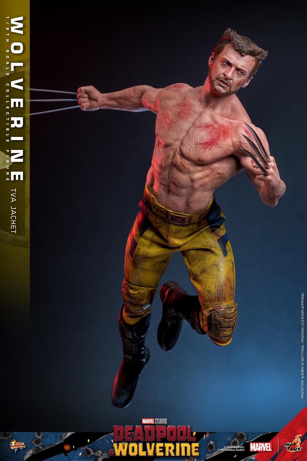 Preventa Figura Wolverine (TVA Jacket version) - Deadpool & Wolverine marca Hot Toys MMS756 escala 1/6