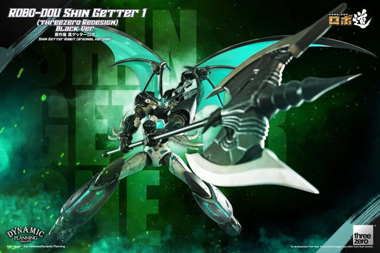 Pedido Figura ROBO-DOU Shin Getter 1 (threezero Redesign) Black Ver. marca Threezero 3Z0527 (23 cm)