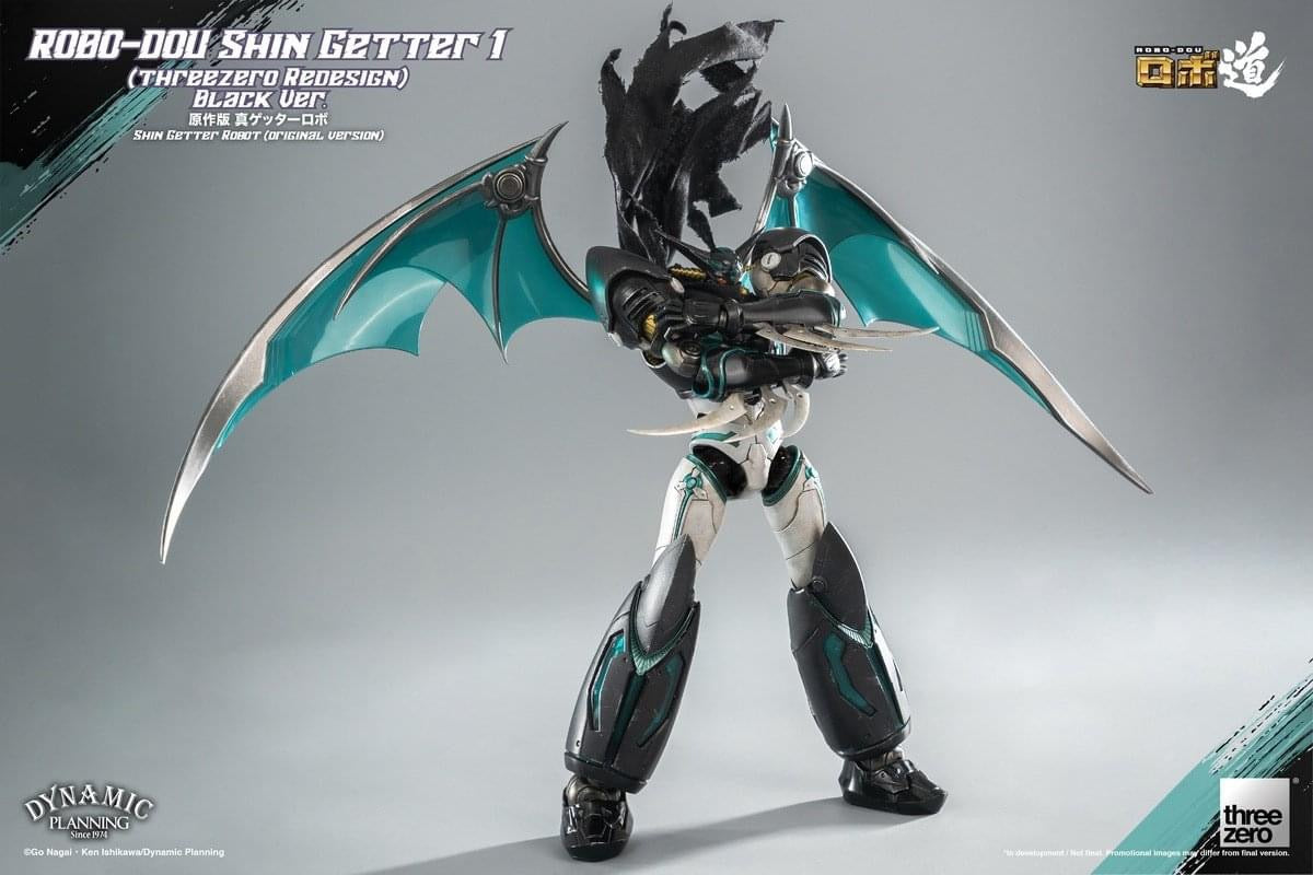 Pedido Figura ROBO-DOU Shin Getter 1 (threezero Redesign) Black Ver. marca Threezero 3Z0527 (23 cm)