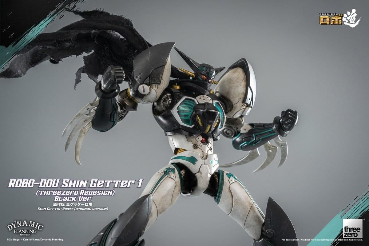 Pedido Figura ROBO-DOU Shin Getter 1 (threezero Redesign) Black Ver. marca Threezero 3Z0527 (23 cm)