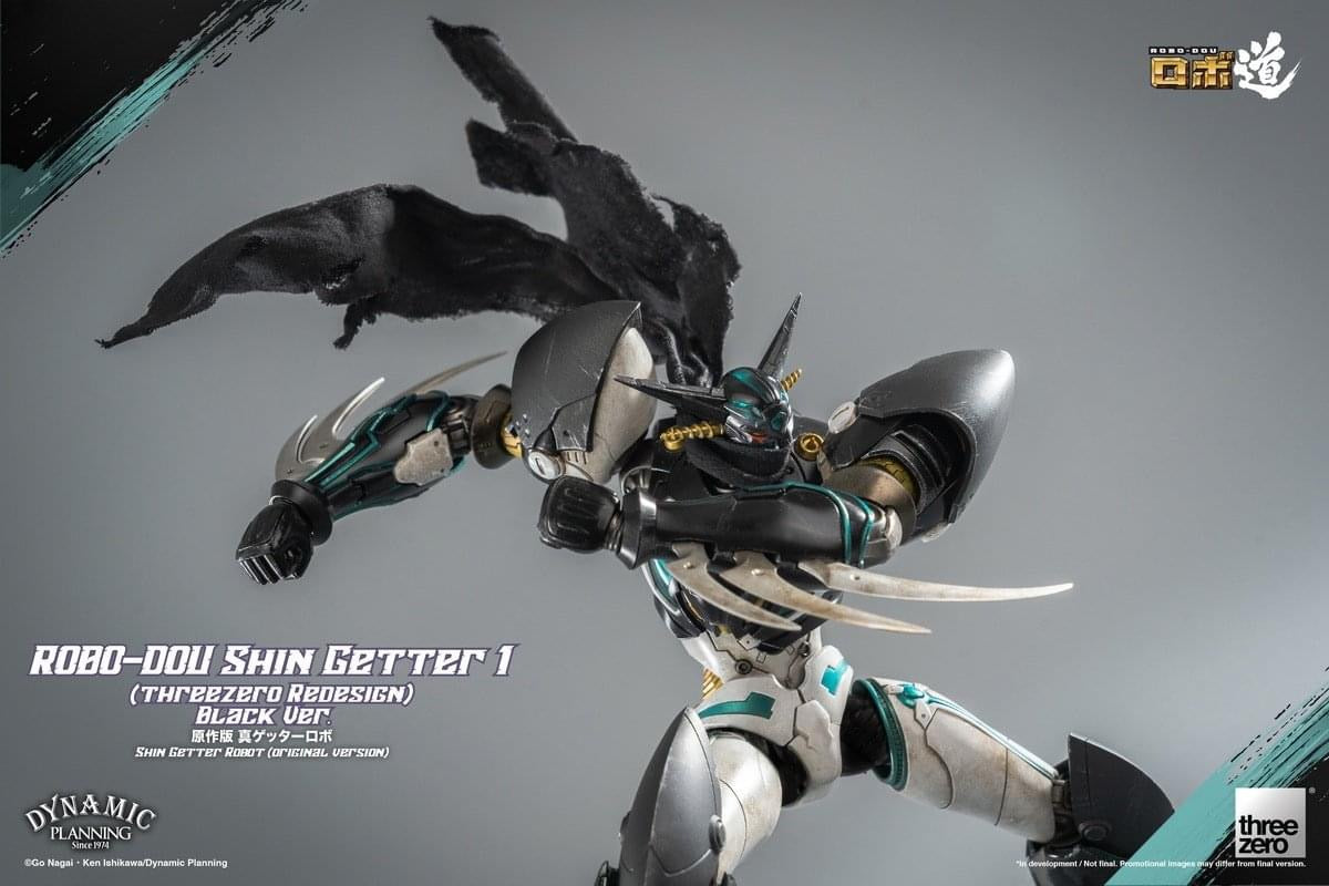 Pedido Figura ROBO-DOU Shin Getter 1 (threezero Redesign) Black Ver. marca Threezero 3Z0527 (23 cm)