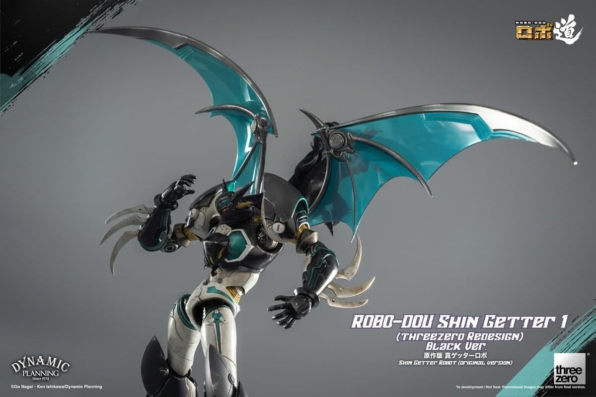 Pedido Figura ROBO-DOU Shin Getter 1 (threezero Redesign) Black Ver. marca Threezero 3Z0527 (23 cm)