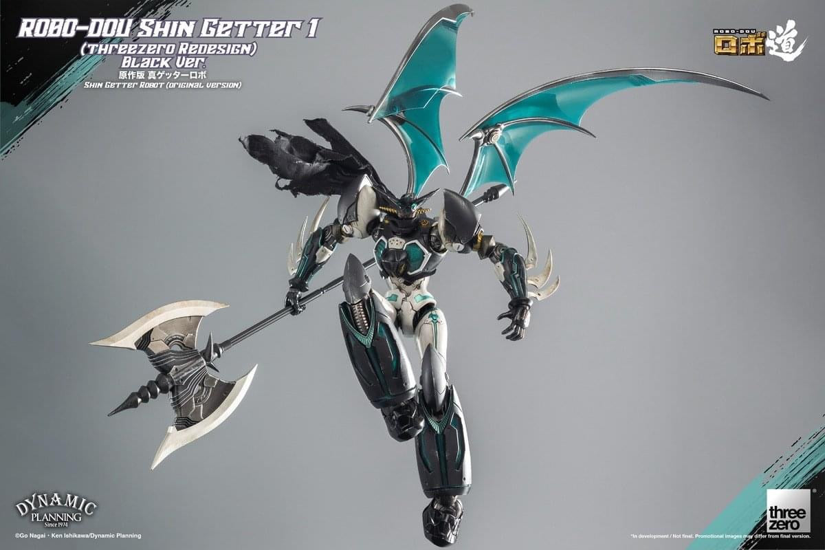 Pedido Figura ROBO-DOU Shin Getter 1 (threezero Redesign) Black Ver. marca Threezero 3Z0527 (23 cm)