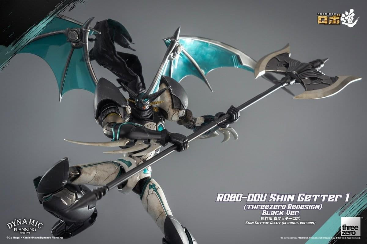 Pedido Figura ROBO-DOU Shin Getter 1 (threezero Redesign) Black Ver. marca Threezero 3Z0527 (23 cm)