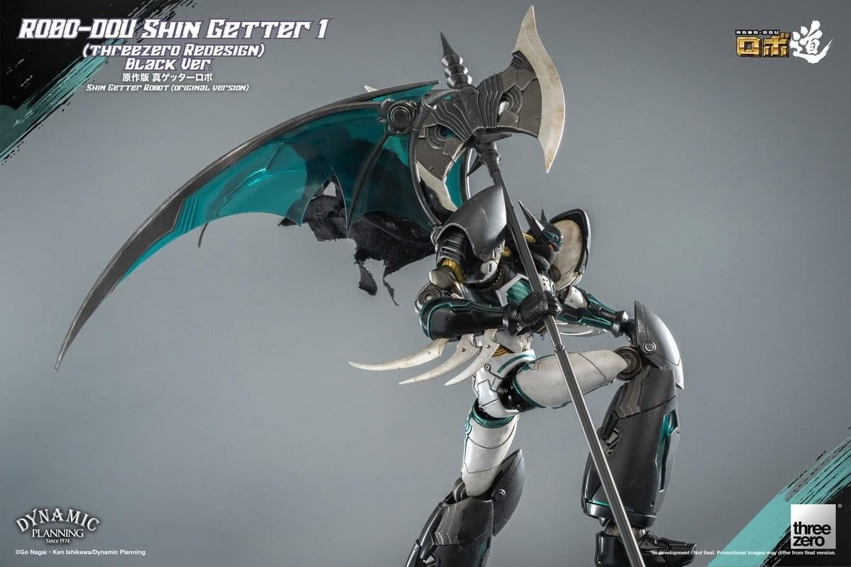 Pedido Figura ROBO-DOU Shin Getter 1 (threezero Redesign) Black Ver. marca Threezero 3Z0527 (23 cm)