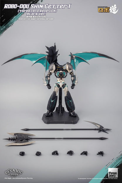 Pedido Figura ROBO-DOU Shin Getter 1 (threezero Redesign) Black Ver. marca Threezero 3Z0527 (23 cm)