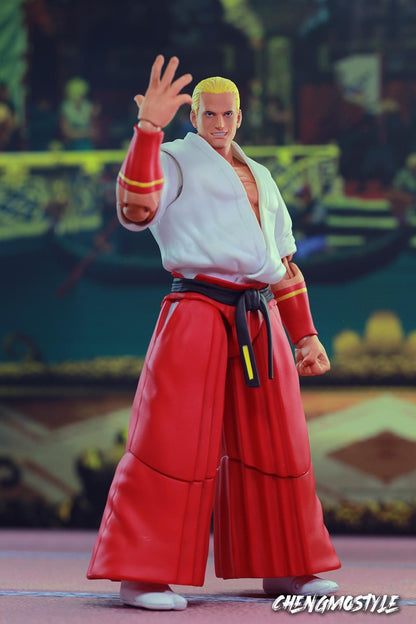 Pedido Figura Geese Howard - The King of Fighters '98 marca Storm Collectibles SKKF06 escala pequeña 1/12