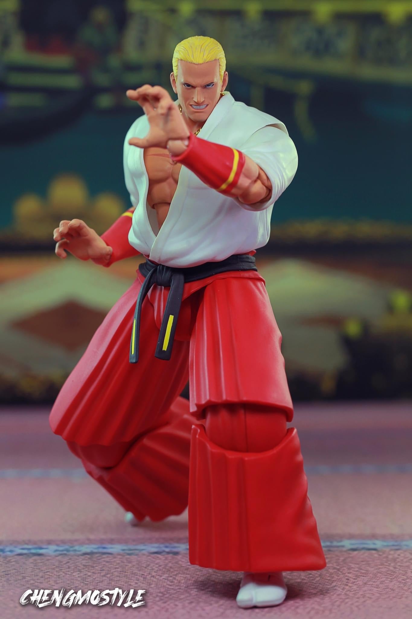 Pedido Figura Geese Howard - The King of Fighters '98 marca Storm Collectibles SKKF06 escala pequeña 1/12