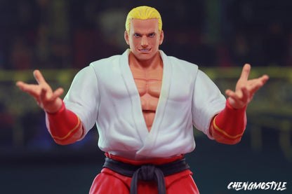 Pedido Figura Geese Howard - The King of Fighters '98 marca Storm Collectibles SKKF06 escala pequeña 1/12