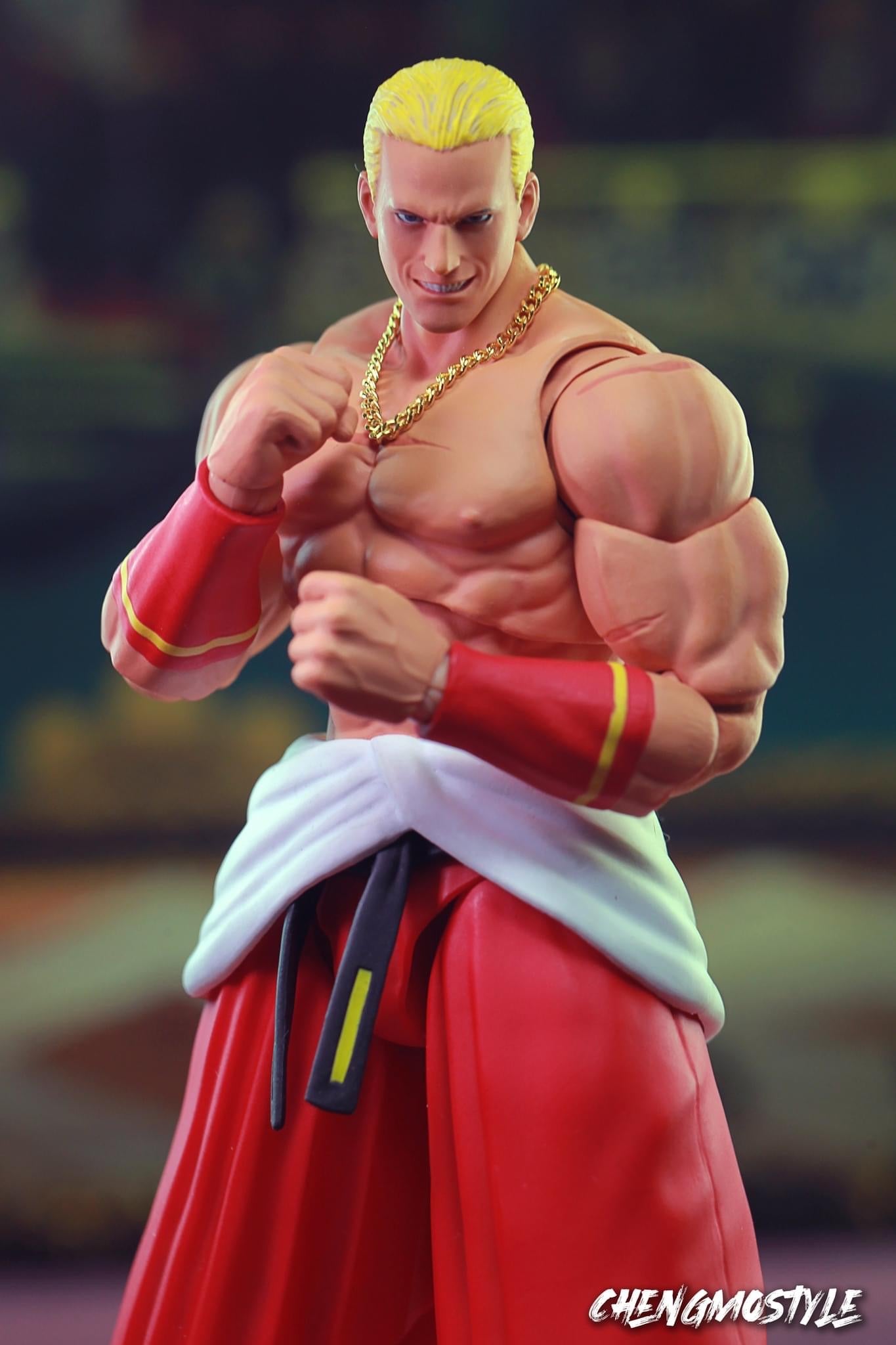 Pedido Figura Geese Howard - The King of Fighters '98 marca Storm Collectibles SKKF06 escala pequeña 1/12