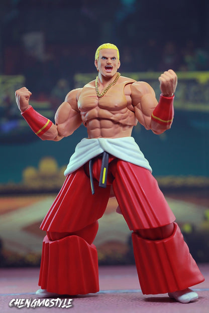 Pedido Figura Geese Howard - The King of Fighters '98 marca Storm Collectibles SKKF06 escala pequeña 1/12