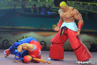 Pedido Figura Geese Howard - The King of Fighters '98 marca Storm Collectibles SKKF06 escala pequeña 1/12