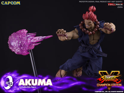 Preventa Figura AKUMA - Street Fighter V marca Iconiq Studios IQGS-05 escala 1/6