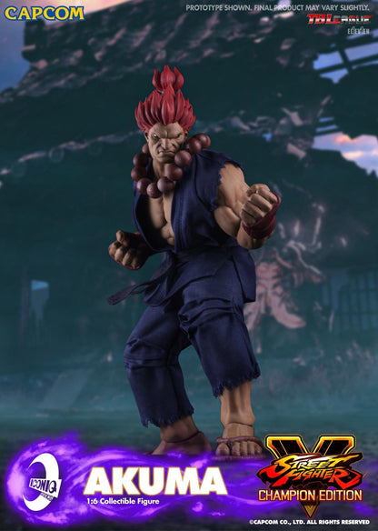 Preventa Figura AKUMA - Street Fighter V marca Iconiq Studios IQGS-05 escala 1/6