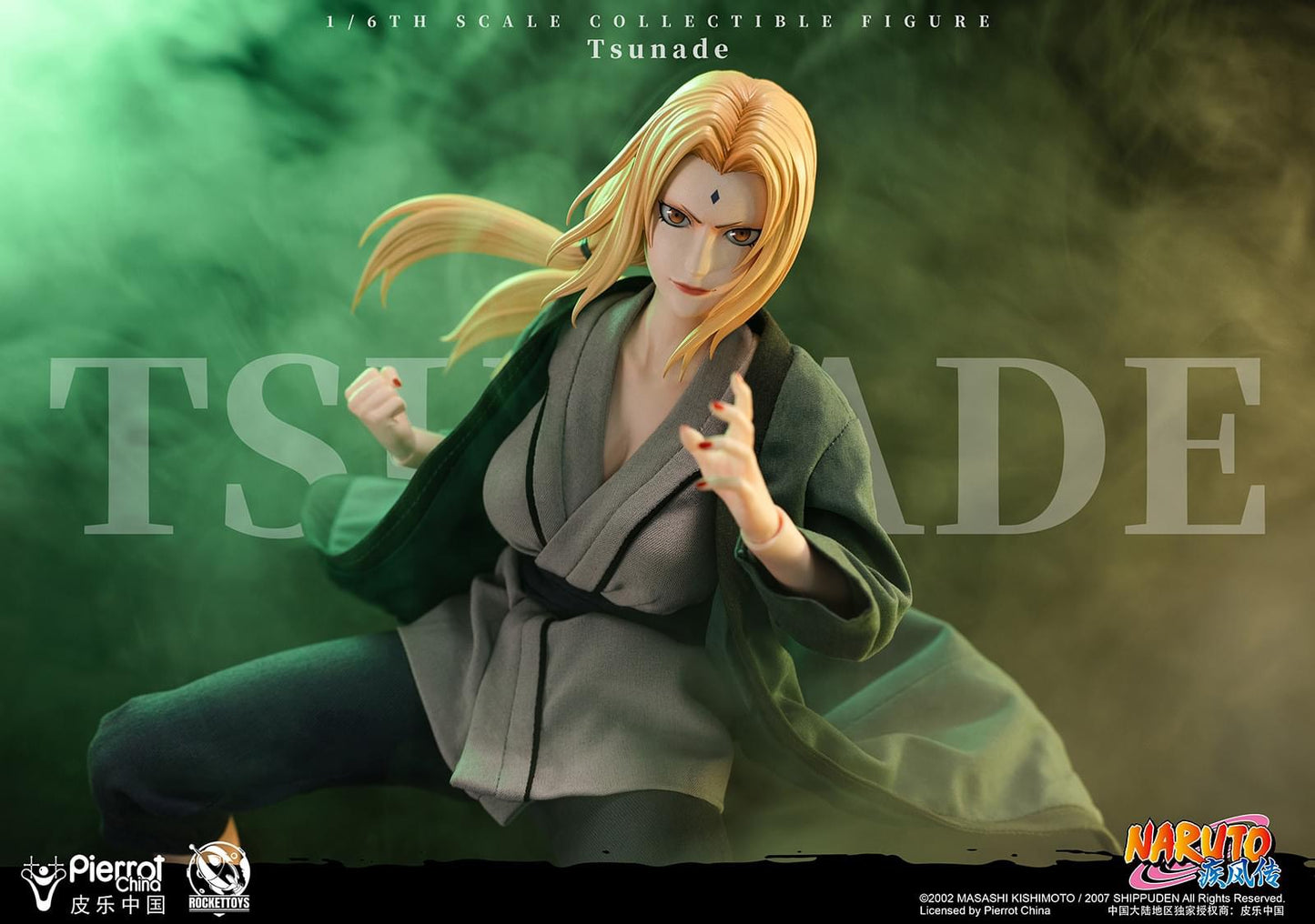 Preventa Figura Tsunade - Naruto Shippuden marca Rocket Toys ROC-009 escala 1/6