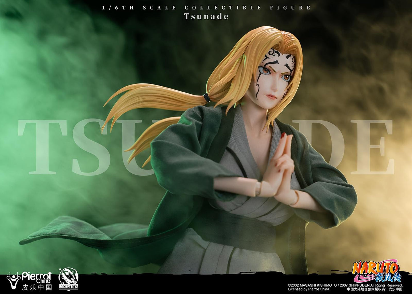 Preventa Figura Tsunade - Naruto Shippuden marca Rocket Toys ROC-009 escala 1/6