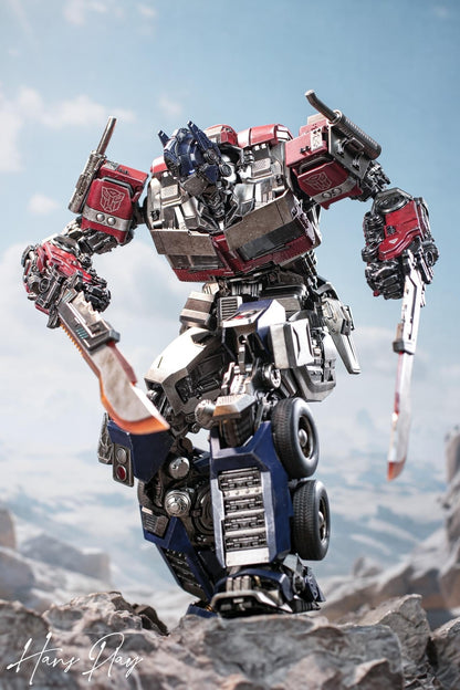 Pedido Figura DLX Optimus Prime - Transformers: Rise of the Beasts marca Threezero 3Z0432 (28.5 cm)