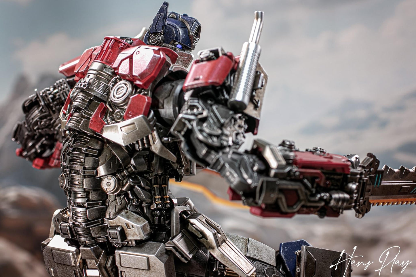 Pedido Figura DLX Optimus Prime - Transformers: Rise of the Beasts marca Threezero 3Z0432 (28.5 cm)