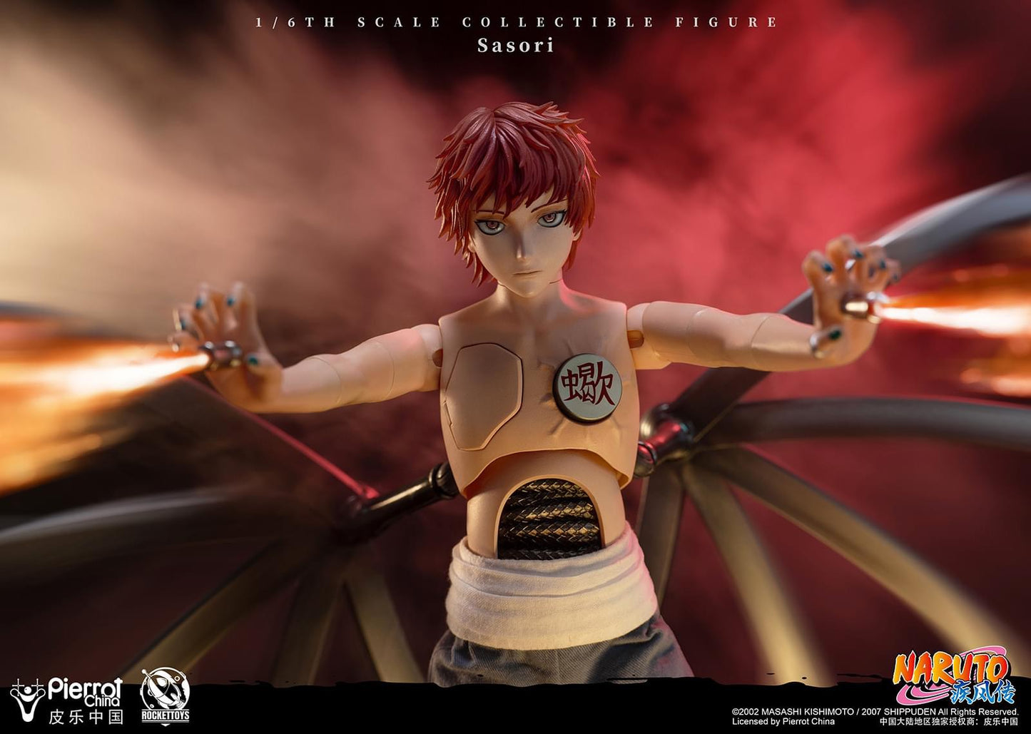 Preventa Figura Sasori - Naruto Shippuden marca Rocket Toys ROC-010 escala 1/6