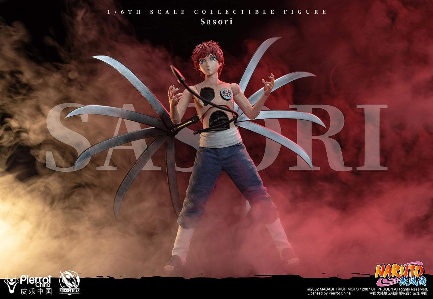 Preventa Figura Sasori - Naruto Shippuden marca Rocket Toys ROC-010 escala 1/6