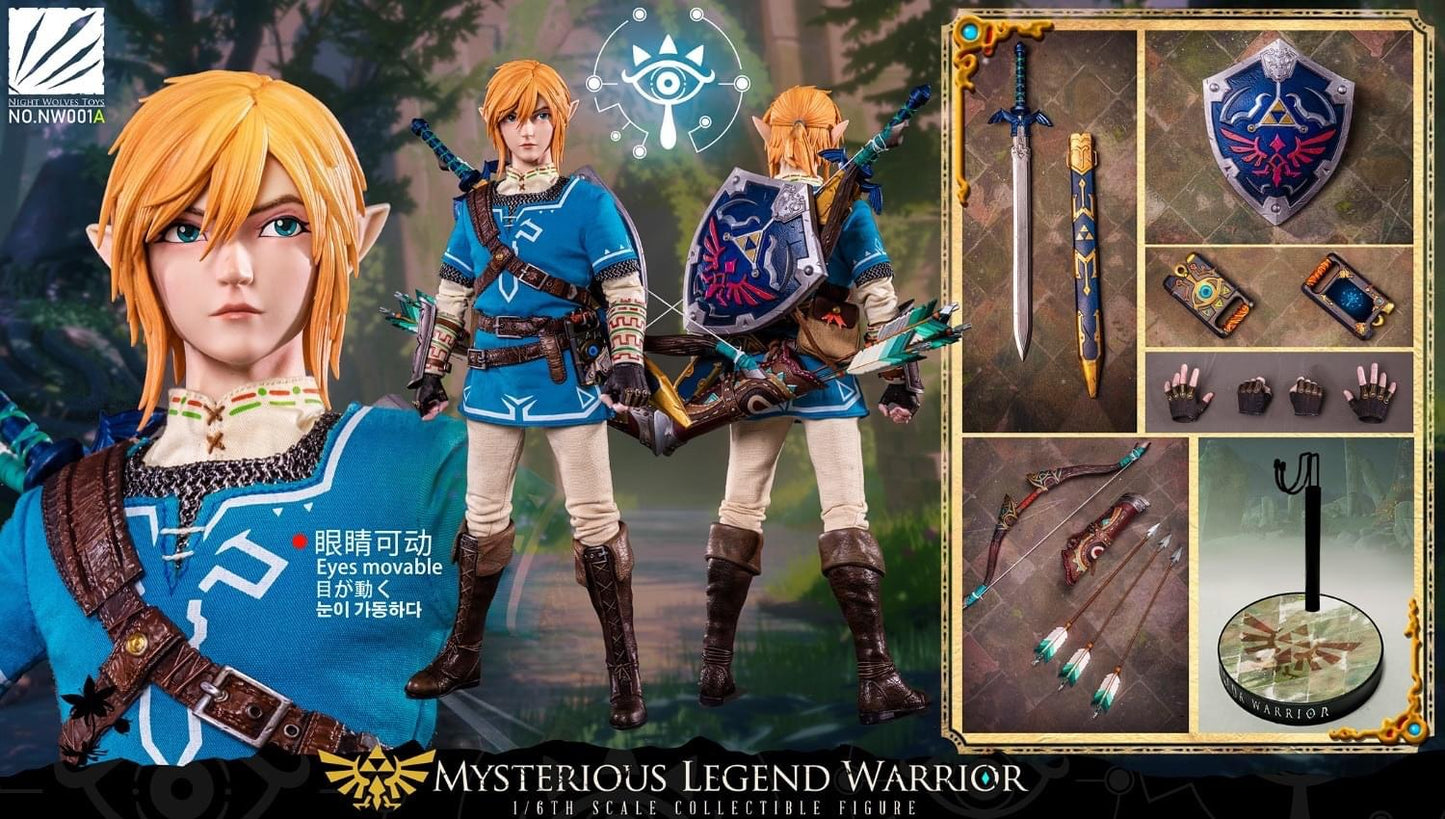 Preventa Figura Mysterious Legend Warrior marca NWToys NW001A escala 1/6