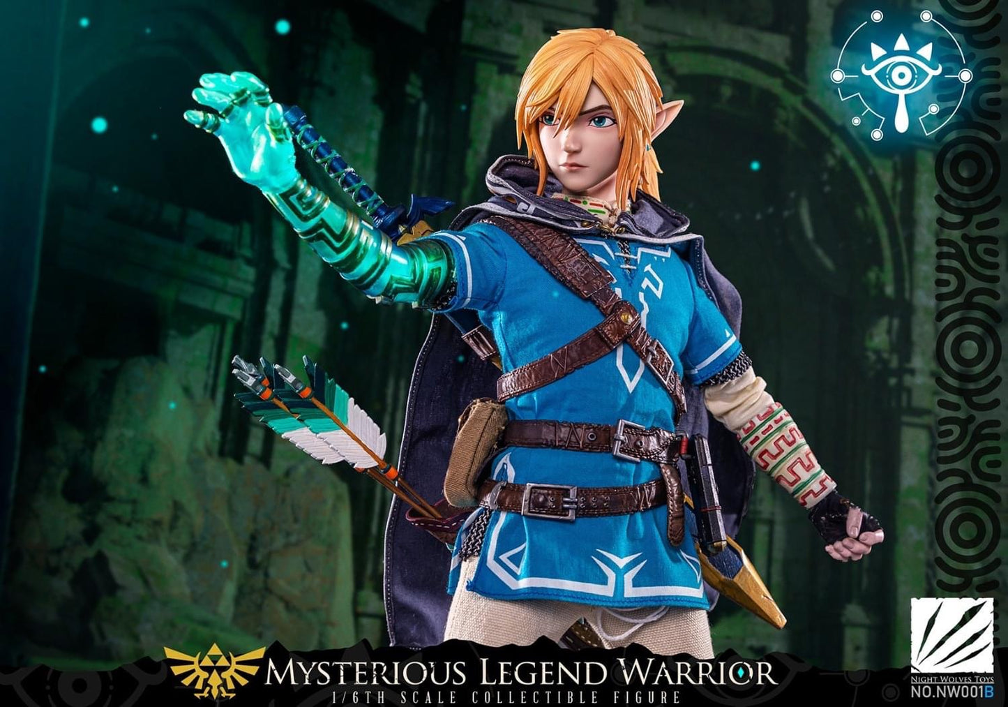 Preventa Figura Mysterious Legend Warrior (Deluxe version) marca NWToys NW001B escala 1/6