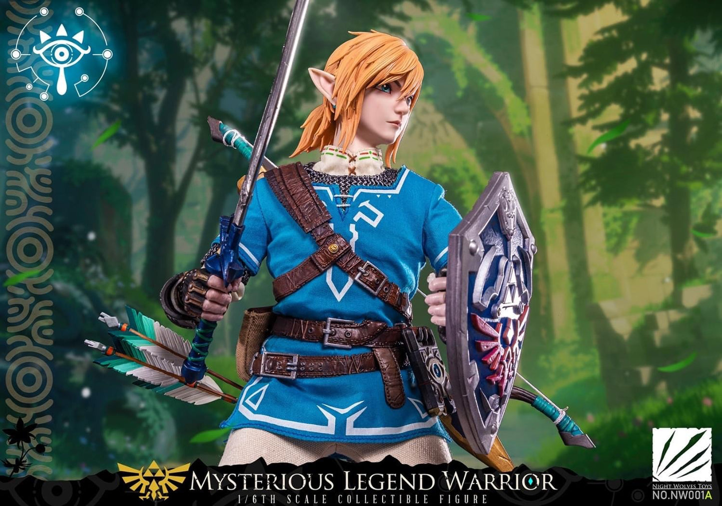 Preventa Figura Mysterious Legend Warrior marca NWToys NW001A escala 1/6