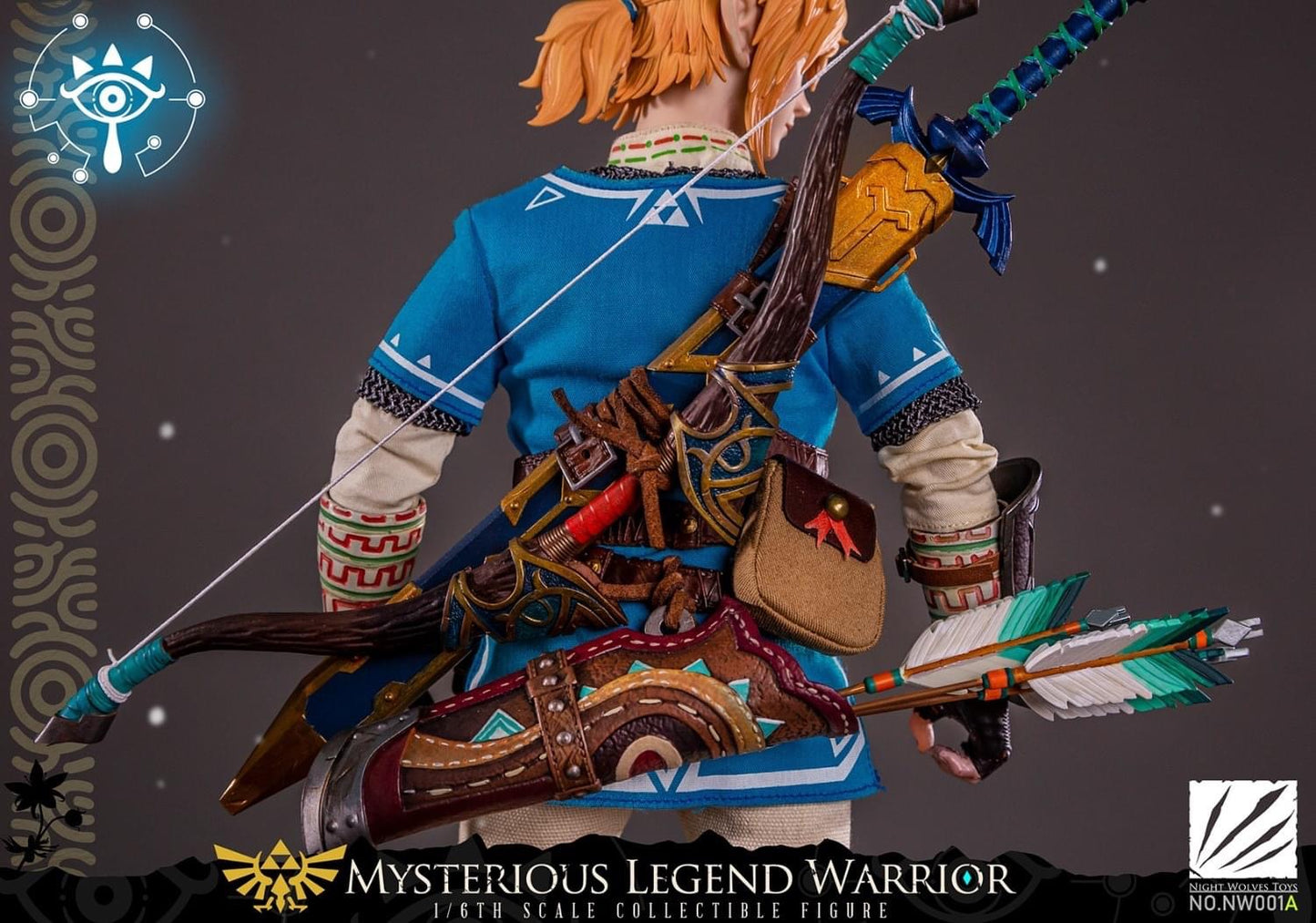 Preventa Figura Mysterious Legend Warrior marca NWToys NW001A escala 1/6