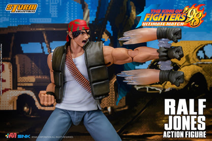 Preventa Figura Ralf Jones - The King of Fighters '98 Unlimited Match marca Storm Collectibles SKKF0 escala pequeña 1/12