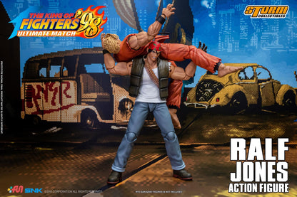 Preventa Figura Ralf Jones - The King of Fighters '98 Unlimited Match marca Storm Collectibles SKKF0 escala pequeña 1/12