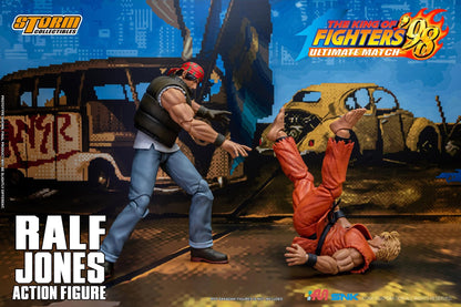 Preventa Figura Ralf Jones - The King of Fighters '98 Unlimited Match marca Storm Collectibles SKKF0 escala pequeña 1/12