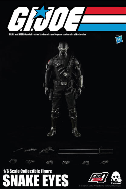 Pedido Figura Snake Eyes - G.I.Joe marca Threezero 3Z0215 escala 1/6 (BACK ORDER)