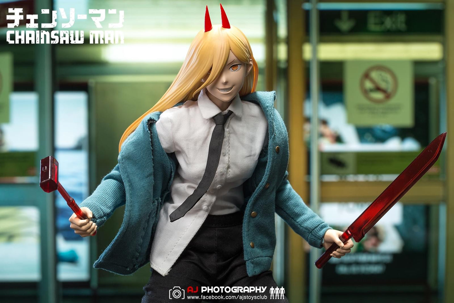 Pedido Figura POWER - Chainsaw Man FigZero marca Threezero 3Z0408 escala 1/6