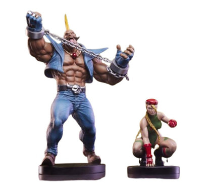 Preventa Set Estatuas Cammy & Birdie - Street Jam - Street Fighter marca PCS Collectibles escala 1/10