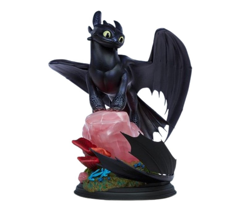 Pedido Estatua Toothless - Cómo Entrenar a tu Dragón: El Mundo Oculto marca Sideshow Collectibles (30.48 cm)