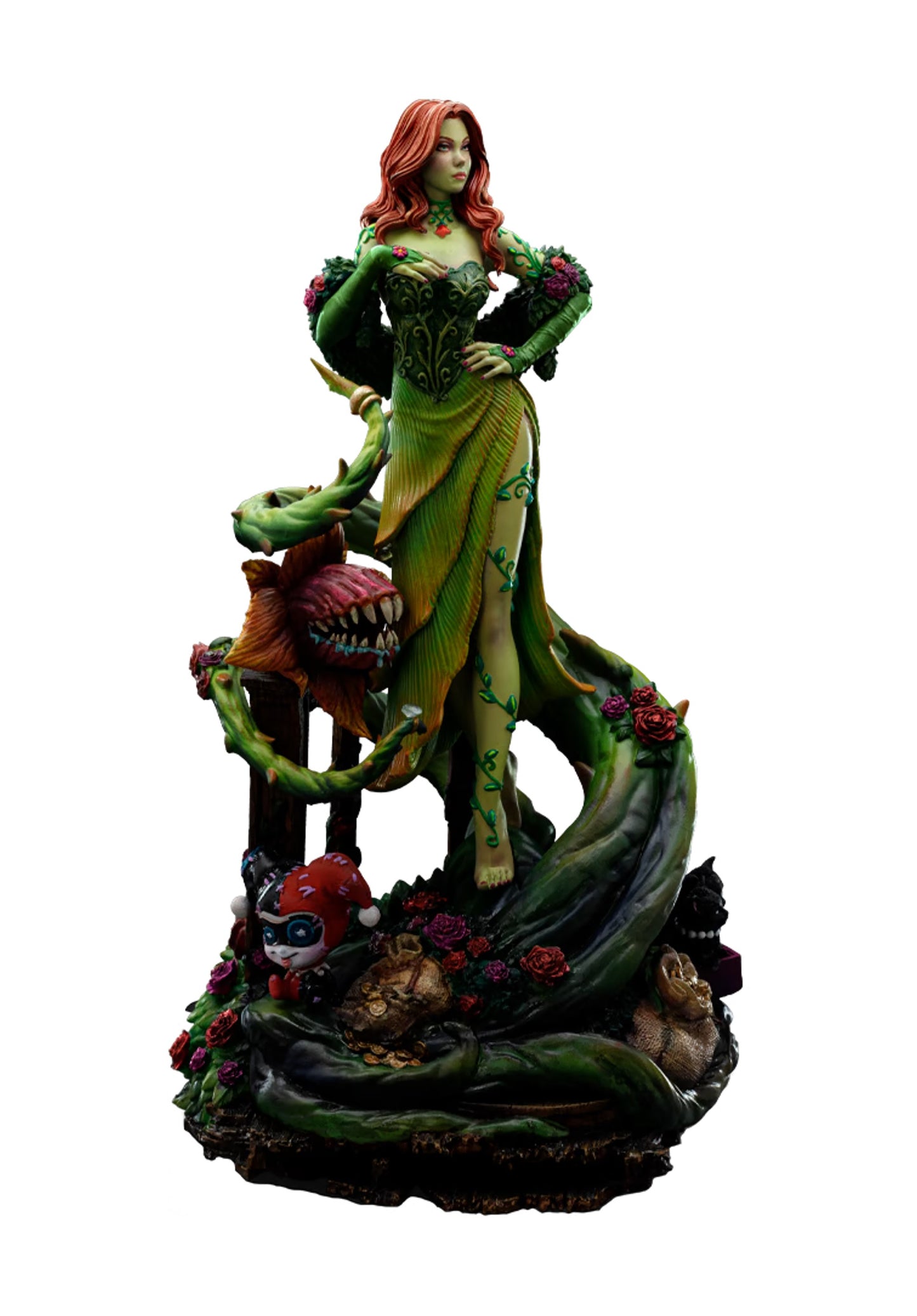 Preventa Estatua Poison Ivy (Deluxe) (Limited Edition) - Gotham City Sirens marca Iron Studios escala de arte 1/10