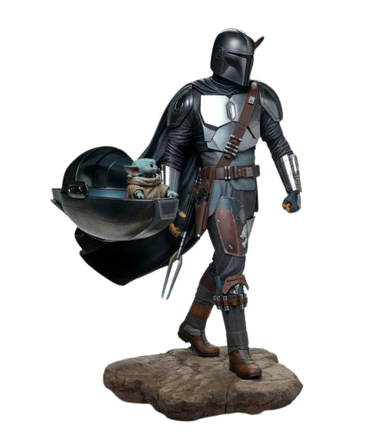 Pedido Estatua The Mandalorian - Star Wars marca Sideshow Collectibles Premium Format (50.8)